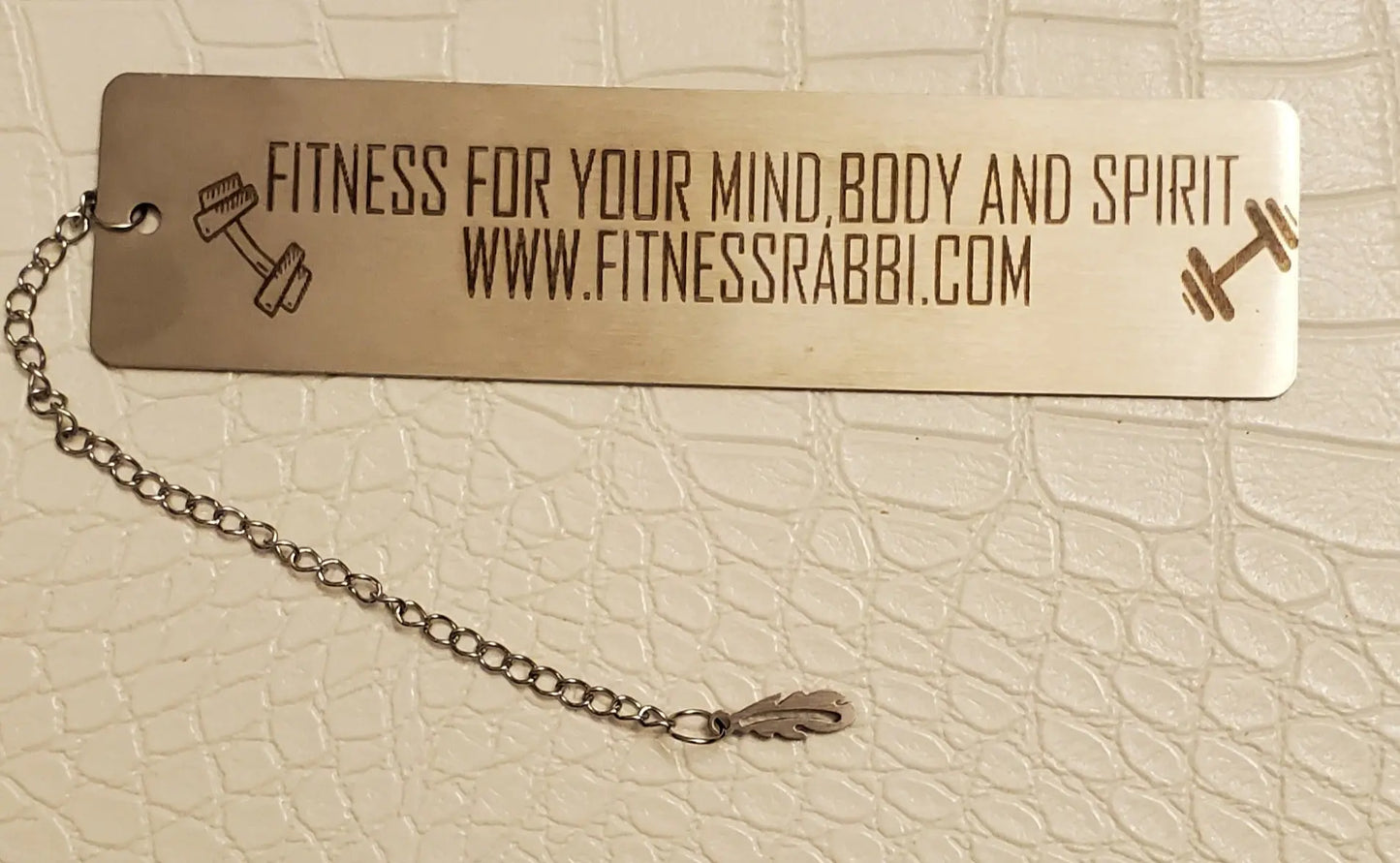 FITNESS RABBI BOOKMARK Fitness Rabbi