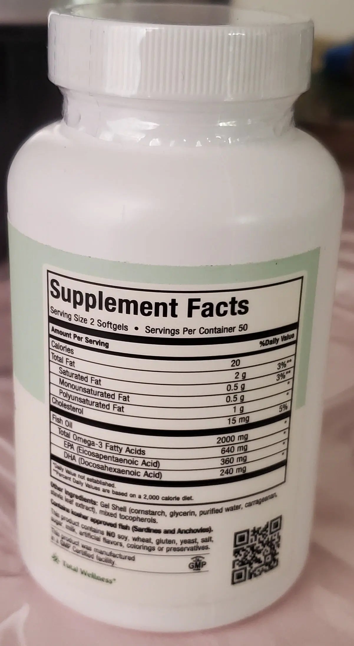 MAXI OMEGA3 2000 - Omega 3 supplement Fitness Rabbi