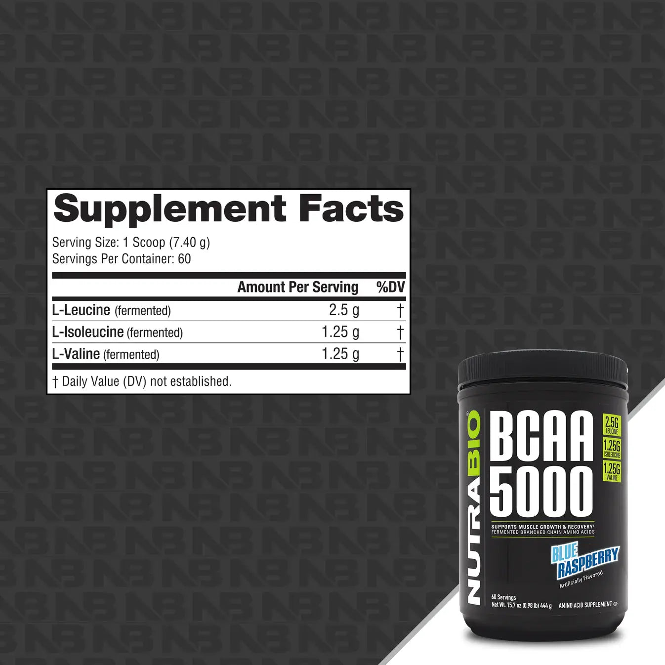 BCAA 5000 Powder Fitness Rabbi
