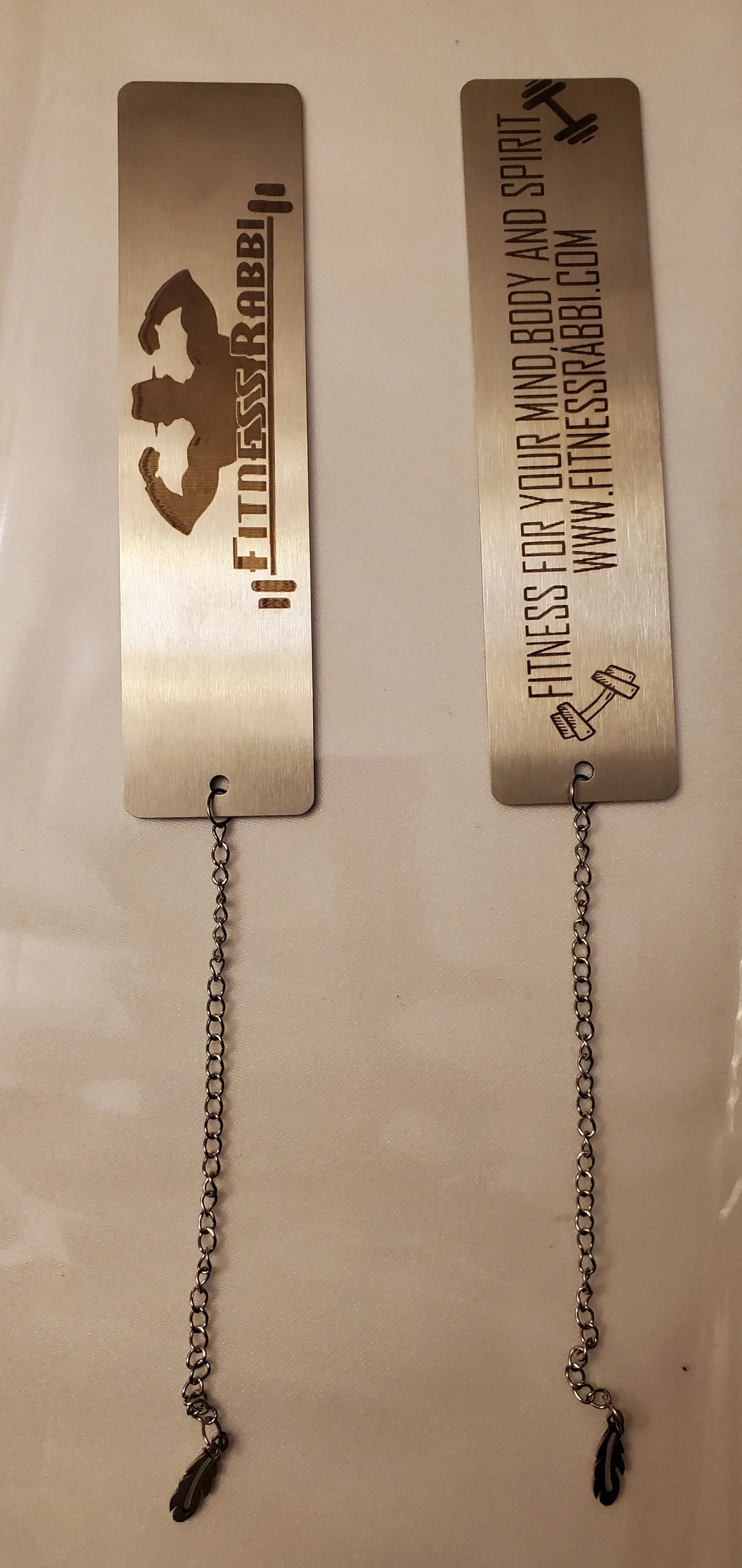 FITNESS RABBI BOOKMARK Fitness Rabbi