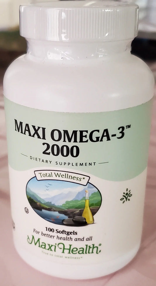 MAXI OMEGA3 2000 - Omega 3 supplement Fitness Rabbi