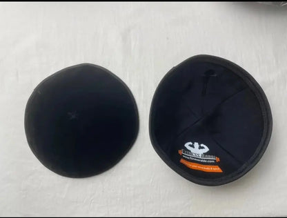 VELVET BLACK KIPPAH Fitness Rabbi