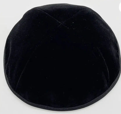 VELVET BLACK KIPPAH Fitness Rabbi